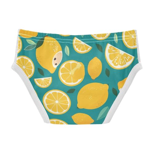 KLL Slices Whole Lemons Toddler Boy Pure Cotton Briefs Underwear Breathable Children Undies2