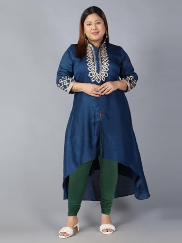 Image of Plus Size Churidar Leggings for Women