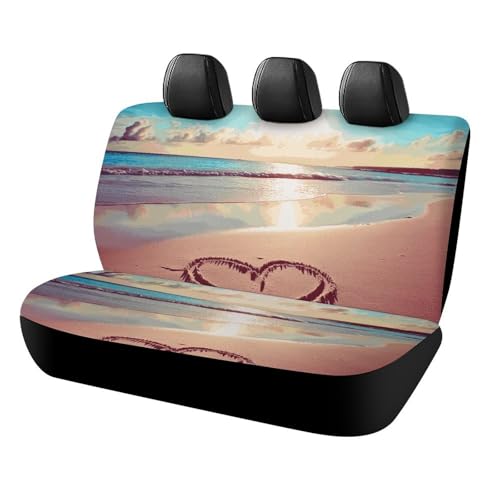 Housse de siège de voiture étanche universelle arrière pour protection auto camionnette et SUV