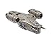 Star Wars Micro Galaxy Squadron Starship Class Deluxe Razor Crest ARVALA-7 Scavenged with 1-Inch Din Djarin, Kuiil and Off-World Jawa SWJ0030 Multicolored Vehicle & Figures Ages Eight Up