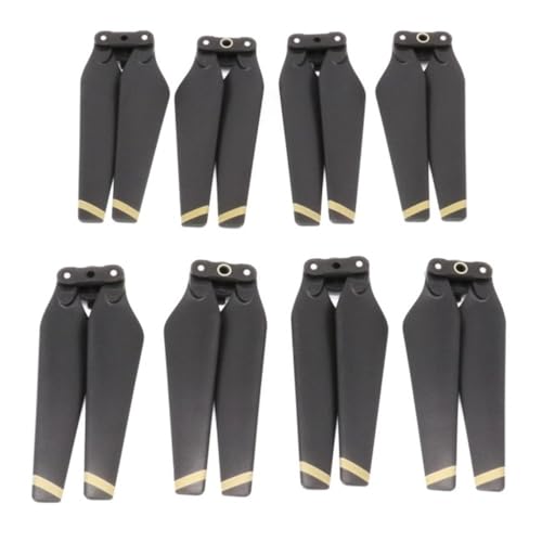 Hélice Pro 8330 pliable couleur or pack de 8 pour drone de rechange