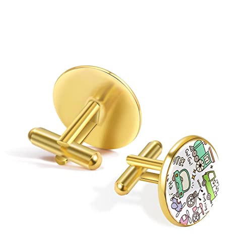 hallo voertuig Manchetknopen voor mannen set gepersonaliseerd - Image 4