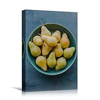 Canvas Wall Art Fruits Farmhouse/Country Food Fun Kitchen Multicolor Photography Spices - 12x18 inches