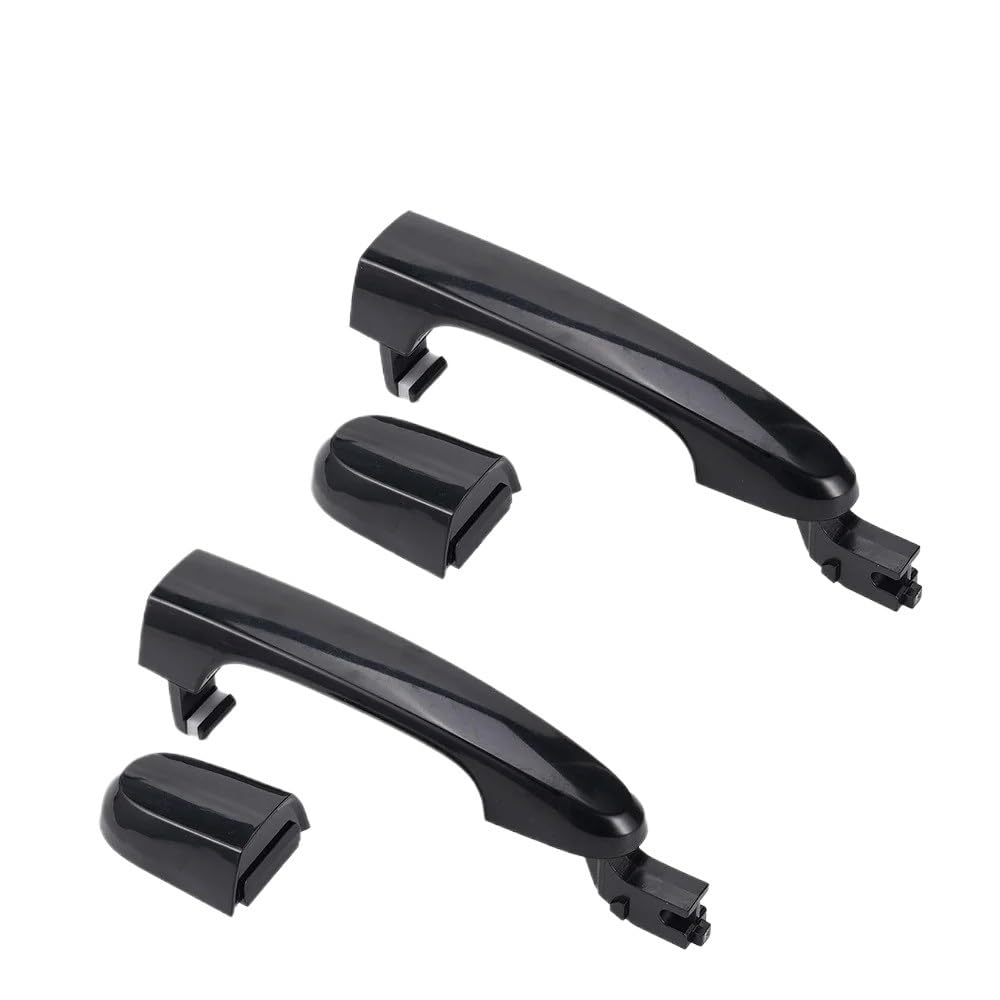 Hcpavext Rear Pair For Kia For Sportage 2005-2010 82662-1F000 82651-1F000 Car Exterior Outside Door Handle Front Left Right (Rear Pair)
