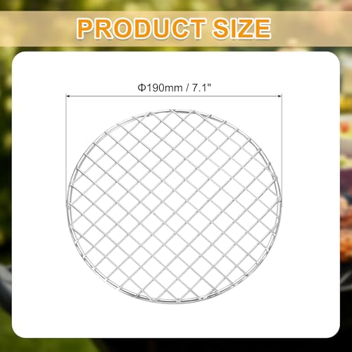 Rejilla de acero inoxidable de 7.5 pulgadas para evitar alimentos aceitosos 3