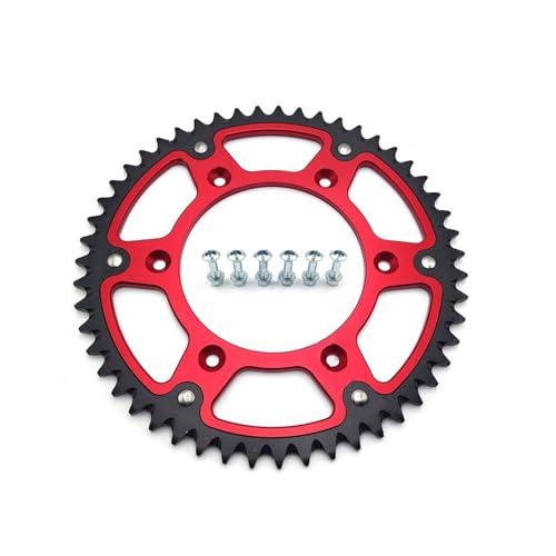 Plateau alu 520 anti boue pour CRF450R couronne double pignon 51T