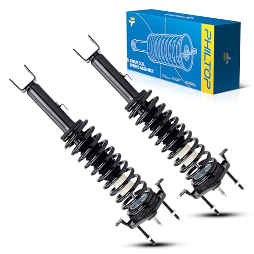 Image of PHILTOP Rear Struts Shock Absorber Fit For Se-bring 2001-2006, Complete Struts with Coil Spring Assembly, Quick Suspension Loaded Struts 471311 * 2 2PCS SAA151
