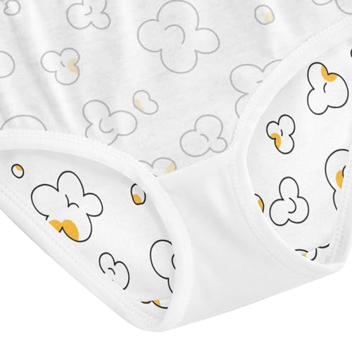 Girls and Toddler Underwear Cotton Tagless Brief Hipster Panties 2-8 Years3