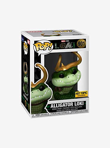 Funko Marvel Loki Pop! Alligator Loki Vinyl Bobble-Head Hot Topic Exclusive MULTI NONE