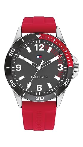Tommy Hilfiger Grey Dial Round Shaped Casual Men Watch_TH1791867W (B0CW19YCGZ) Amazon Price History, Amazon Price Tracker