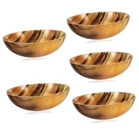 Bol de bureau en corne de bœuf : il est fabriqué dans un matériau de qualité, sûr et durable, et peut être utilisé en toute confiance. lisse, sans bords, facile à utiliser et à nettoyer. Petit bol de service à vin : non seulement ils peuvent être uti...