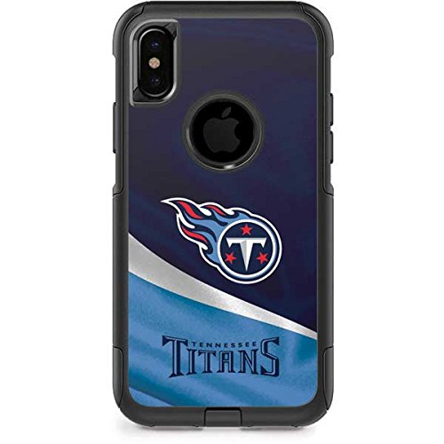 Skinit Decal Skin Compatible with OtterBox Commuter iPhone X/XS - Officially Licensed NFL Tennessee Titans Design