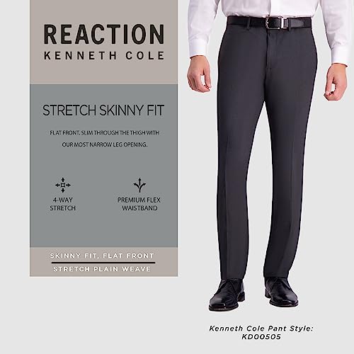 Kenneth Cole REACTION Men's Skinny Fit Stretch Dress Pant4