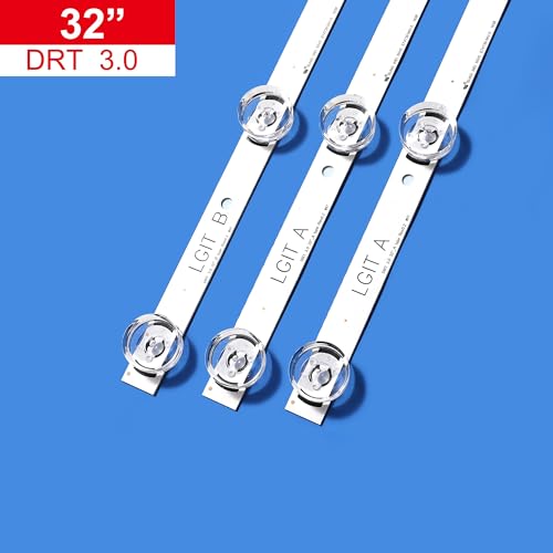 Retroiluminación LED para TV 32LB550B LC320DUE-FGA3 tiras de luces de 32 2
