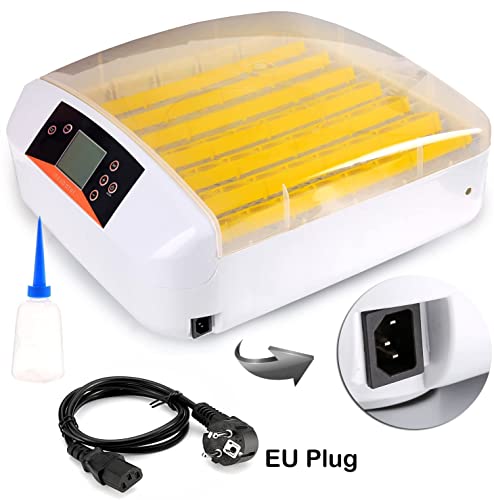 Sailnovo 56 Eier Inkubator Brutmaschine LCD Vollautomatisch Brutapparat Brutkasten für Hühner Geflügel (Nein LED) – Bild 7