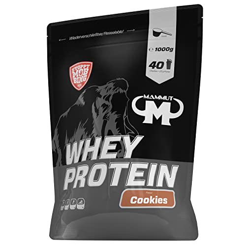 Whey Protein - Cookies - 1000 g zip bag