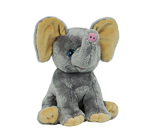 BEAREGARDS.COM Grabable Personal Hablar Oso de Peluche / bebé Heartbeat 8" Elefante con 20 seg Grabadora Digital