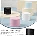PartyKindom 8pcs Small Plastic Bottles Jars Refillable Containers for Cosmetics Leak-proof Travel Toiletries Versatile for All Needs