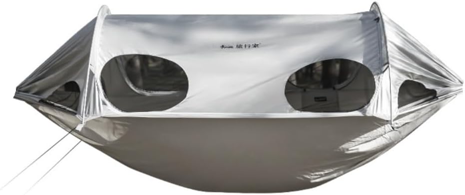 Hammock Double Space Capsule Outdoor Camping Hammock Anti-Mosquito Sunscreen Outdoor Double Swing with Mosquito Net Hammock Hammock Outdoor