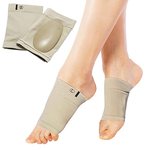 Image of 1Pair Orthopaedic Arch Support For Flat Feet Insoles and Silicone gel Pads Plantar Fasciitis Arch Socks Heel Cushion pad flat foot arch support for women