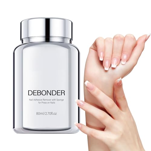 Eliminador de pegamento para uñas de Press On | Esponja de uñas, removedor de gel resistente al agua y salpicaduras para mujeres y hombres con uñas de manos y pies