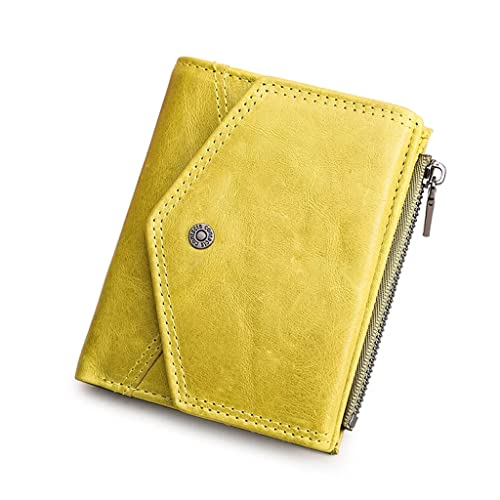 Mini Wallet Wallet Women Zipper Coin Purse Card Holder Small Money Bag Female Wallets (D,12 * 9cm)