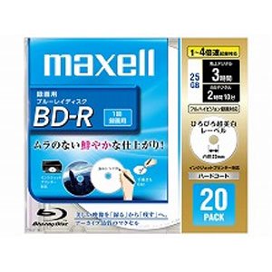 maxel BD-RE 25GB 25枚入 × 4セット Amazon.co.jp: maxell 録画用 BD-RE 25GB 2倍速対応
