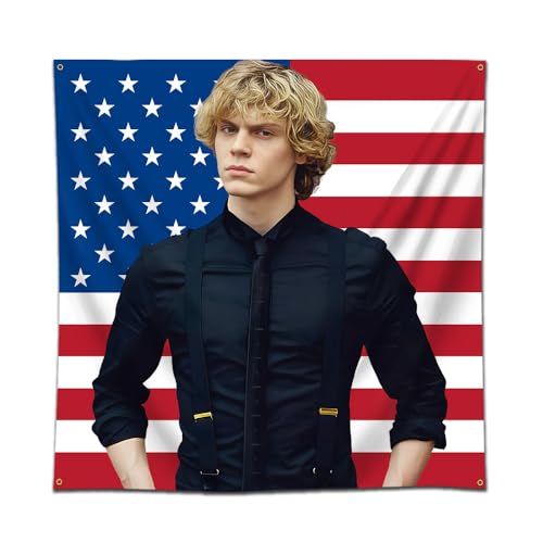 DecrPlus Wandteppich, Motiv: amerikanische Flagge, Schauspieler-Poster, Wandbehang, Banner, 90 x 91 cm, Schlafzimmer, Hintergrunddekoration für 23,21 EUR bei amazon.de Bild: DecrPlus Wandteppich, Motiv: amerikanische Flagge, Schauspieler-Poster, Wandbehang, Banner, 90 x 91 cm, Schlafzimmer, Hintergrunddekoration für 23,21 EUR bei amazon.de