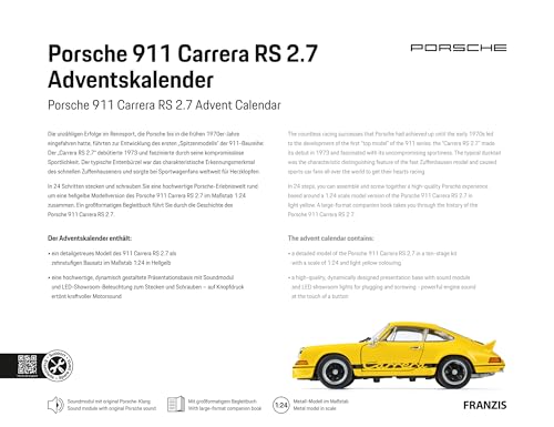 Kit Modelo Porsche 911 Carrera RS 2.7 Escala 1:24 miniatura 2