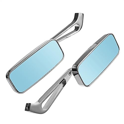Espejos de motocicleta para evitar deslumbramientos nocturnos con cristal azul 1