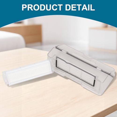 Image of Dust Bin Box for Compatible with Wyze Robot WVCR200S Vacuum Cleaner - Waste Dustbin Box Replacement Accessories Spare Parts