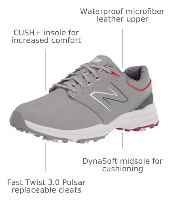 Image of New Balance Men's Fresh Foam Contend V2 Golf Shoes