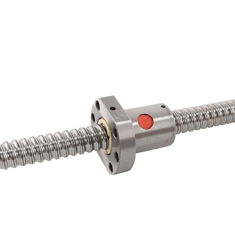 Metal Ball Screw nut 1pc Ball Screw with Left Thread SFU2005 100mm-950mm Roller 20mm RM2005 Ball Nut for Machinery CNC Parts Ends Not Processed(900mm)