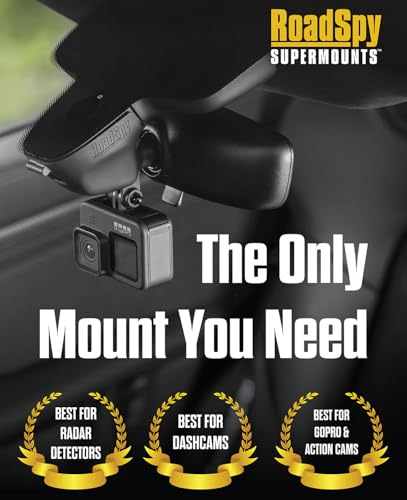 Rearview Mirror Mount fits Porsche 911 – Radar Detector Dash Cam Action Camera Phone - Additional View