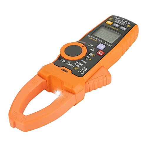 PEAKMETER PM2128 Multímetro pinza amperimétrica digital portátil para voltaje, corriente, capacitancia y temperatura miniatura 4