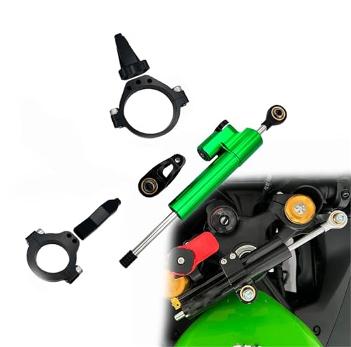 Amortisseur Direction Kawasaki ZX-4RR Support de Fixation Moto Châssis Anti Guidonnage