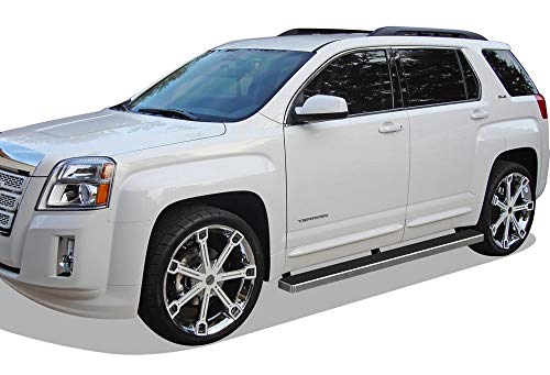 Estribos de acero inoxidable 5in para Chevy Equinox GMC Terrain miniatura 6