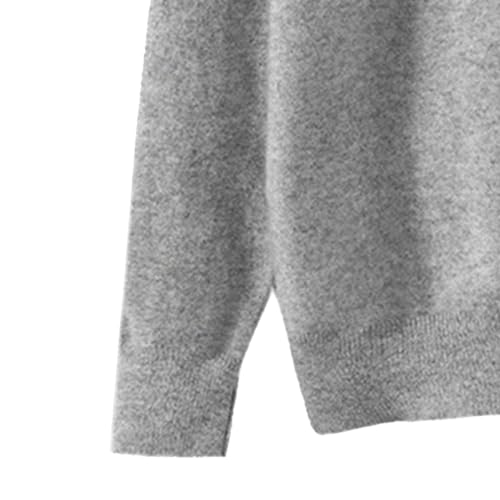 Men's V-Neck Ribbon Cardigan Classic Casual Knitwear with Buttons Long Sleeve Button Down Sweater for Men4