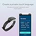 BOND TOUCH Long-Distance Relationship Smart Bracelet for Couples to Feel Connected (1 Unit) Long Battery Life, Bluetooth Connection, Haptic Vibration, Compatible with iOS and Android