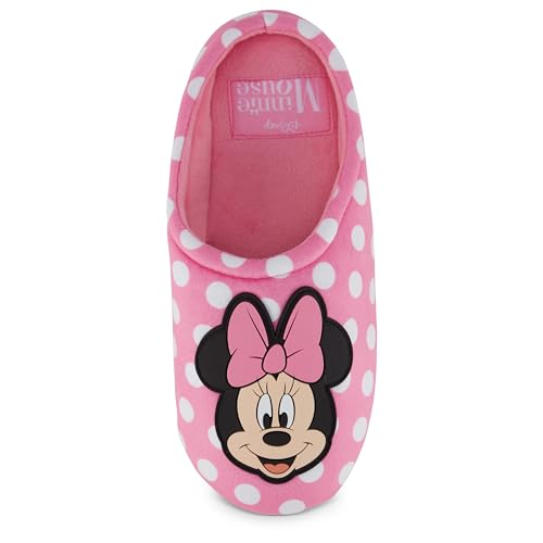 Disney Ladies Minnie Mouse Clog Slippers - Ladies Classic Minnie Mouse Slip On Clog Slippers Soft House Slippers4
