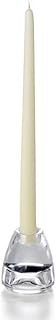 yummi Ivory Taper Candles -12 inch - 12 per Pack