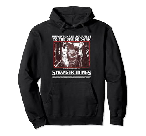 Ropa urbana clásica de ciencia ficción de terror al revés de Stranger Things Sudadera con Capucha