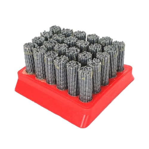 Cepillo antiguo for pulir granito, mármol, baldosas de cerámica y herramientas diamante for suelos hormigón wanglan(34 holes,320)