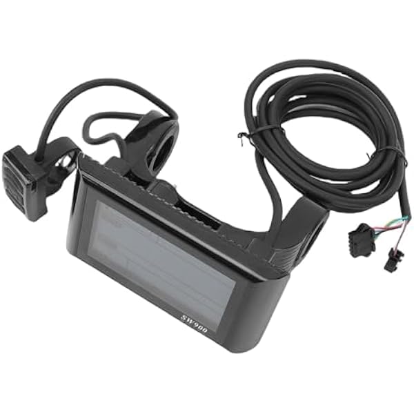 Generic Panel Wyświetlacza LCD do Roweru Elektrycznego Kompleksowy Prędkościomierz dla Entuzjastów Jazdy na Rowerze Materiał ABS