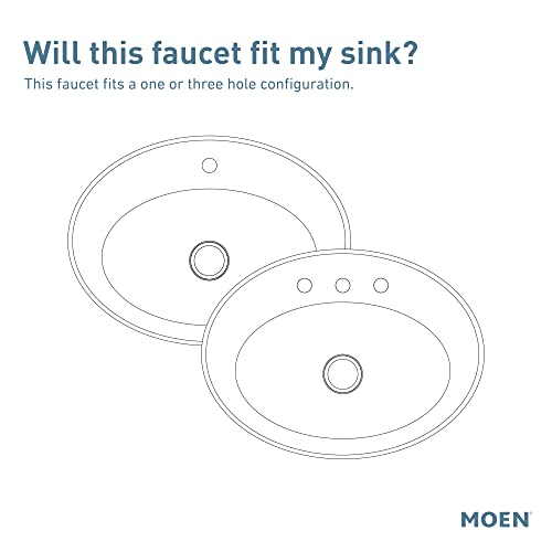 Moen 84794BL Meena 1-Handle Bath Faucet, Matte Black - image 7