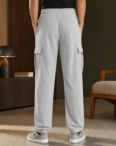 Image of Nobero Joggers for Men | Oversized Fit | Elasticated Waist with Drawcord | Soft & Breathable Fabric | Loose Track Pants | Casual & Streetwear