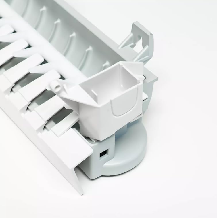 Refrigerator Ice Maker Assembly Replacement for Whirlpool ED2KVEXVB01 ED2KVEXVL00 ED2KVEXVL01 ED2KVEXVQ00 ED2KVEXVQ01 ED2LDEXWB00 ED2LDEXWL00 ED2LDEXWQ00 ED2LHEXTD00 ED2LHEXTD10 ED2LHEXTD11