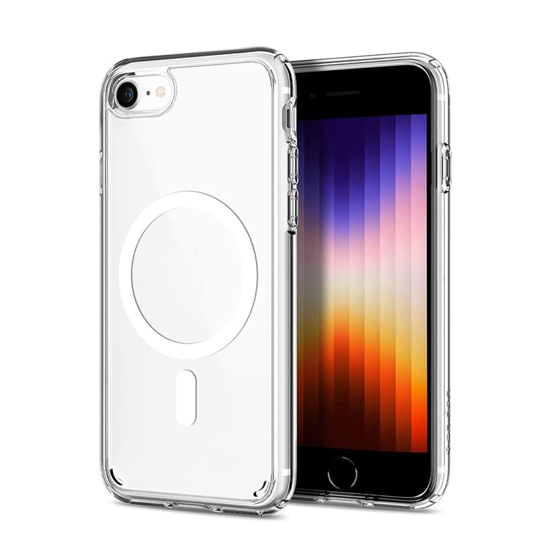 Amazon Brand - Solimo Thermoplastic Polyurethane MagSafe Back Cover for Apple iPhone 8 SE 2020 | SE 2022 MagSafe Back Cover Compatible for MagSafe Scratch-Resistant Back Cover (Transparent) (B0BTTBM221) Amazon Price History, Amazon Price Tracker