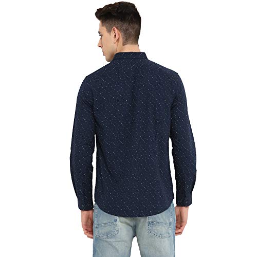 Image of Red Tape Men's Printed Regular Fit Casual Shirt