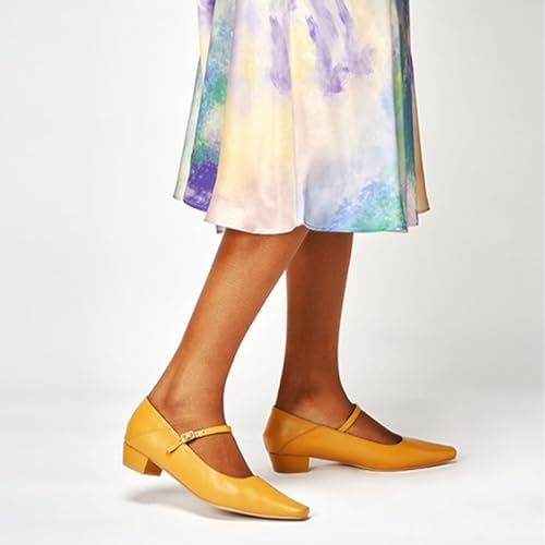 Image of C.Paravano Women's Pumps | Mary Jane Flats | Low Heel Dress Shoes | Convertible Heel Shoes
